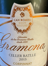 Gramona Cellar Batlle Brut Naturetext