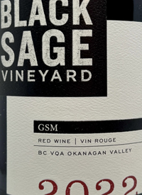 Black Sage Vineyard GSMtext