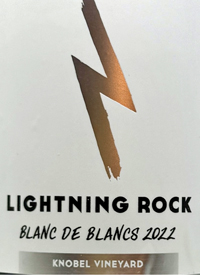 Lightning Rock Blanc de Blancs Riesling Knobel Vineyard Brut Naturetext