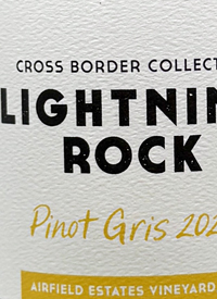 Lightning Rock Cross Border Collection Pinot Gris Airfield Estate Vineyardtext