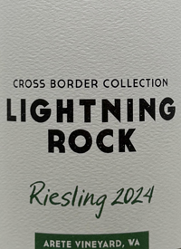 Lightning Rock Riesling Arete Vineyardtext