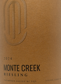 Monte Creek Living Land Series Organic Rieslingtext