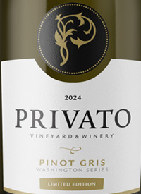 Privato Vineyard and Winery Washington Series Pinot Gris Limited Editiontext