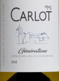 Mas Carlot Générations Blanctext