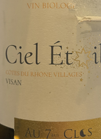 Domaine Au 7eme Clos Ciel Étoilétext