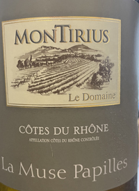 Domaine Montirius La Muse Papilles Blanctext