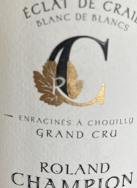Champagne Roland Champion Èclat de Craie Grand Cru Bruttext