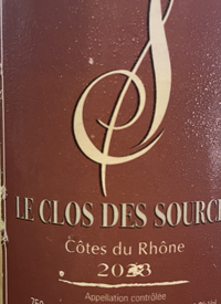 Domaine Le Clos Des Sources Côtes du Rhône Blanctext