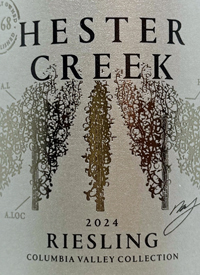 Hester Creek Riesling Columbia Valley Collectiontext