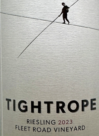 Tightrope Winery Riesling Fleet Road Vineyardtext