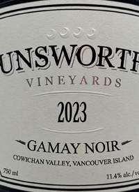 Unsworth Vineyards Gamay Noirtext