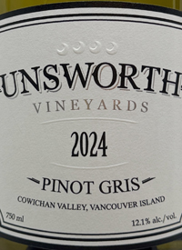 Unsworth Vineyards Pinot Gristext