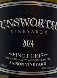 Unsworth Vineyards Pinot Gris Saison Vineyardstext