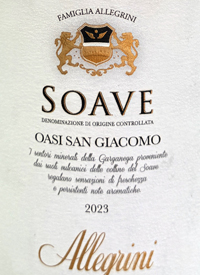 Allegrini Soave Oasi San Giacomotext
