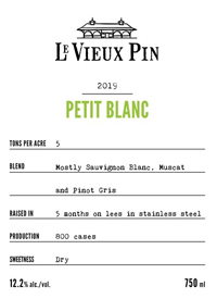 Le Vieux Pin Petit Blanctext