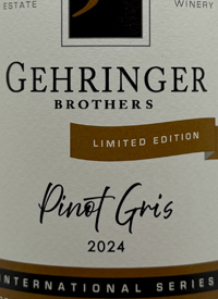 Gehringer Brothers International Series Pinot Gristext