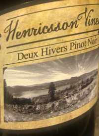 Henricsson Vineyard Deux Hivers Pinot Noirtext