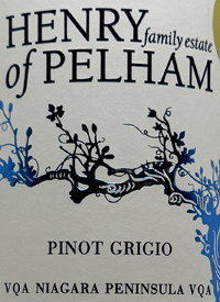 Henry of Pelham Family Estate Pinot Grigiotext