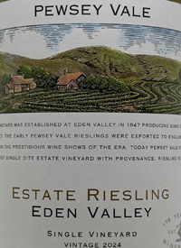 Pewsey Vale Single Vineyard Estate Rieslingtext