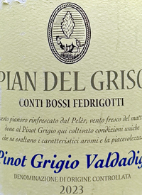 Conti Bossi Fedrigotti Pian del Griso Pinot Grigio Valdadigetext