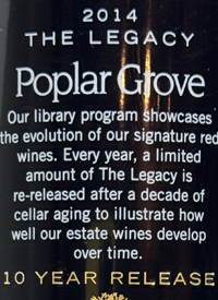 Poplar Grove The Legacy 10 -Year Releasetext