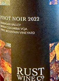 Rust Wine Co. Pinot Noirtext