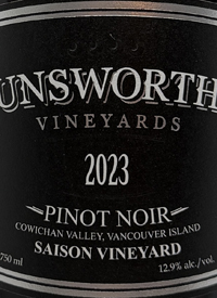 Unsworth Vineyards Pinot Noir Saison Vineyardtext