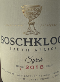 Boschkloof Estate Syrahtext