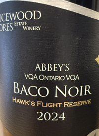Sprucewood Shores Abbey's Baco Noir Hawk's Flight Reservetext