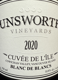 Unsworth Vineyards Cuvée de l'Île Blanc de Blancstext