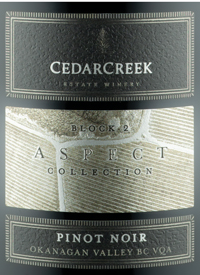 CedarCreek Aspect Collection Block 2 Pinot Noirtext