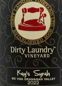 Dirty Laundry Vineyard Kay's Syrahtext