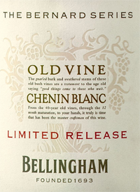 Bellingham The Bernard Series Old Vine Chenin Blanctext