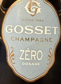 Champagne Gosset Zéro Dosagetext