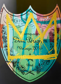 Champagne Dom Pérignon Basquiat (Artist Label)text