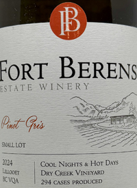 Fort Berens Small Lot Pinot Gristext