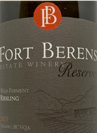Fort Berens Reserve Rieslingtext