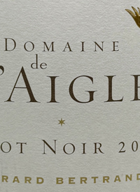 Gérard Bertrand Domaine de l'Aigle Pinot Noirtext