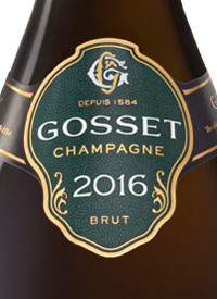 Champagne Gosset Grand Millésime Bruttext