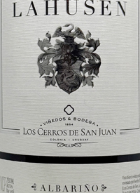 Los Cerros de San Juan La Husen Albarino Single Vineyardtext