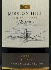 Mission Hill Reserve Syrahtext