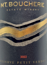 Mt. Boucherie Reserve Petit Verdottext