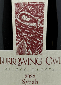 Burrowing Owl Syrahtext