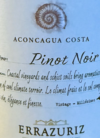 Viña Errazuriz Aconcagua Costa Pinot Noirtext