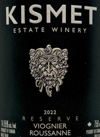 Kismet Estate Viognier Roussanne Reservetext