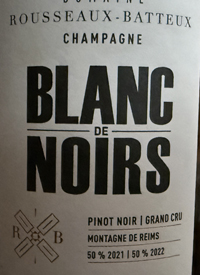 Champagne Domaine Rousseaux-Batteux Blanc de Noirstext