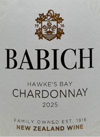 Babich Hawke's Bay Chardonnaytext