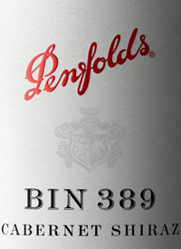 Penfolds Cabernet Shiraz Bin 389text