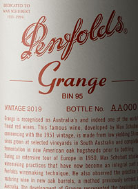 Penfolds Grange Bin 95 Shiraztext
