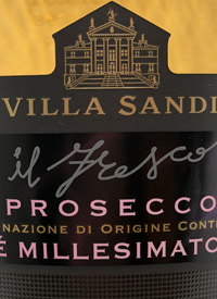 Villa Sandi Prosecco Rosé Il Fresco Millesimatotext